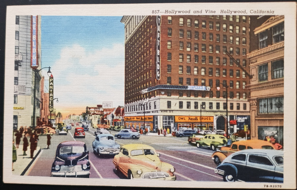 (image for) postcard USA - CA - California #0002